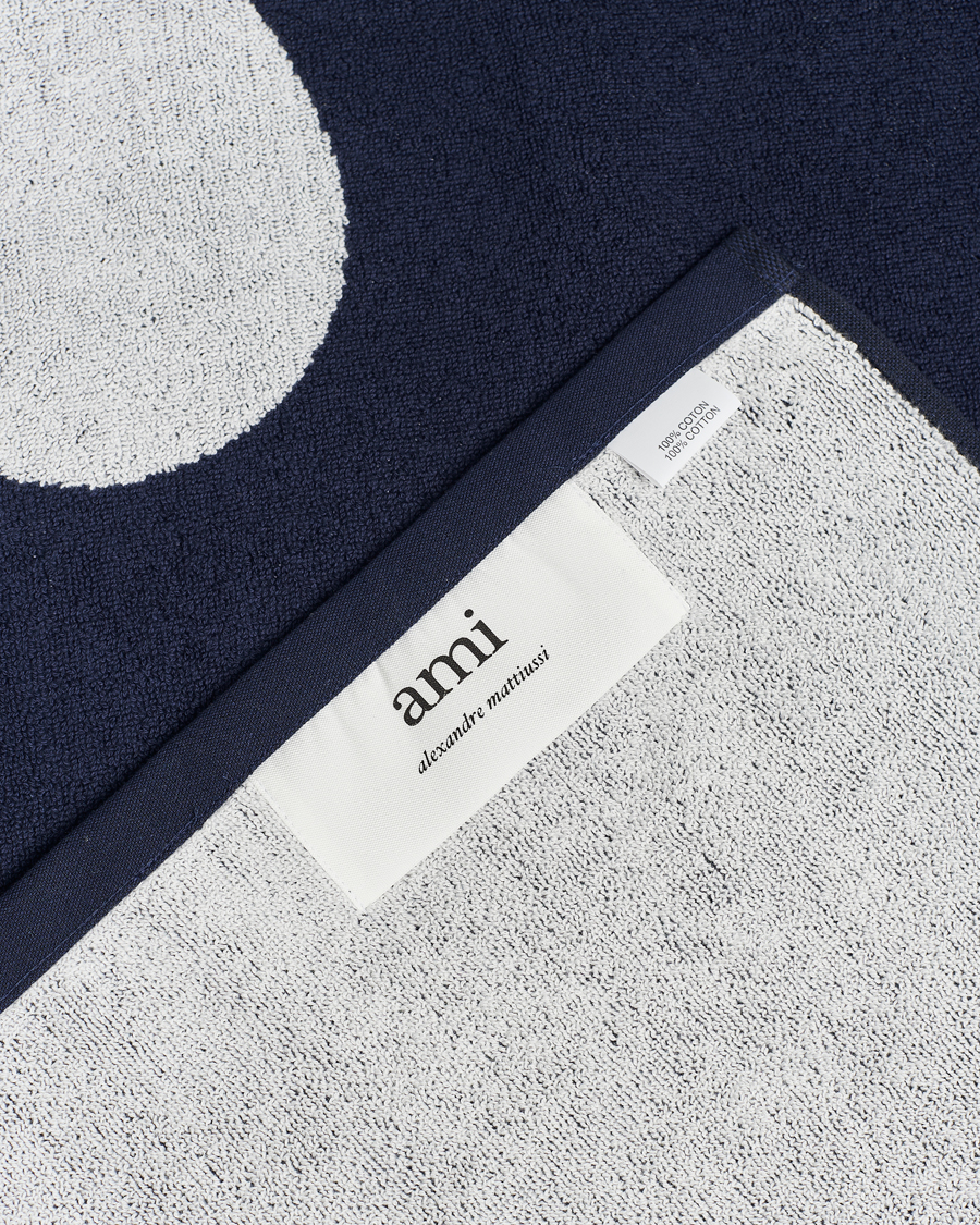 Herre | AMI Beach Towel Navy | AMI | Beach Towel Navy