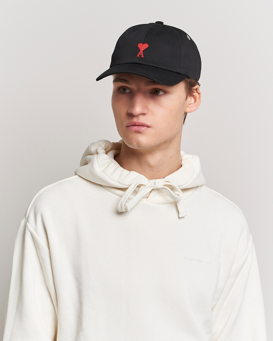 Herre |  | AMI | Heart Logo Baseball Cap Black