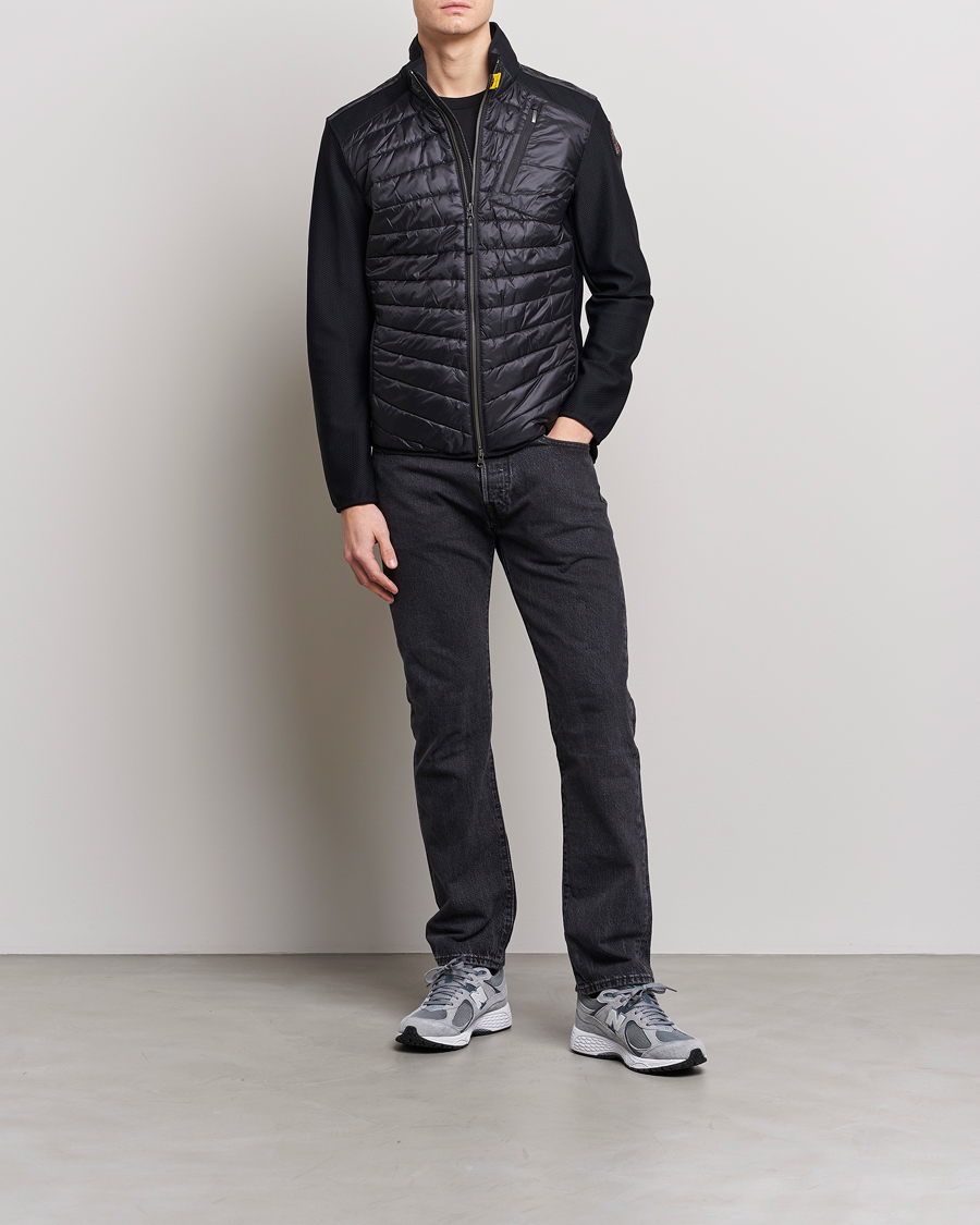 Herre | Jakker | Parajumpers | Jayden Mesh Hybrid Jacket Black