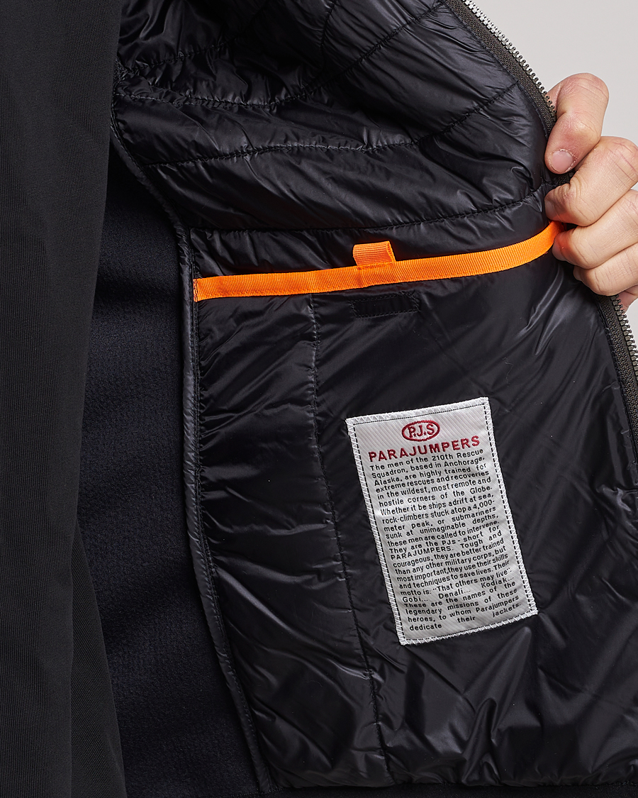 Herre | Jakker | Parajumpers | Jayden Mesh Hybrid Jacket Black