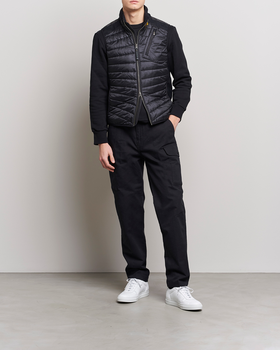 Herre | Veste | Parajumpers | Zavier Hybrid Vest Black