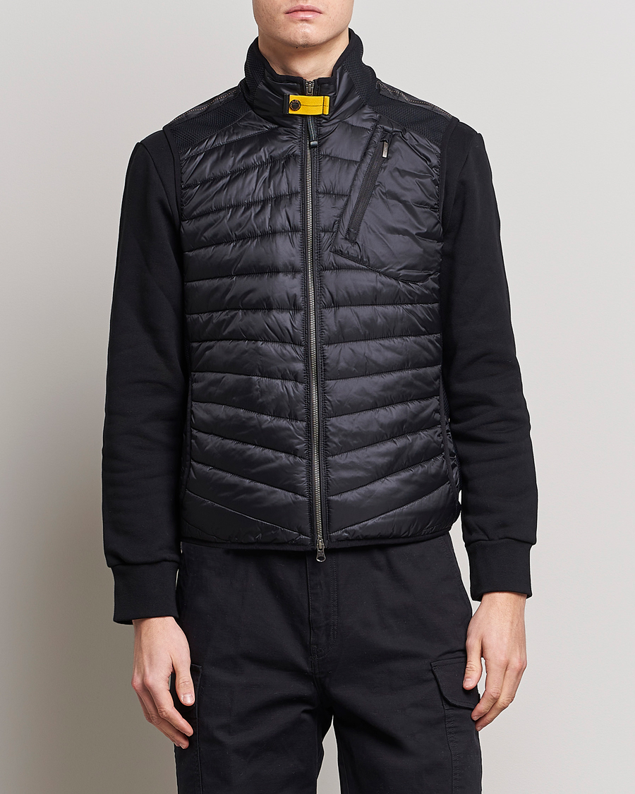 Herre | Veste | Parajumpers | Zavier Hybrid Vest Black