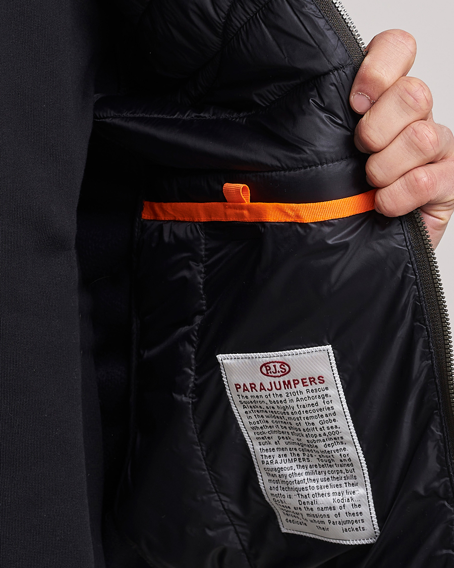 Herre | Veste | Parajumpers | Zavier Hybrid Vest Black