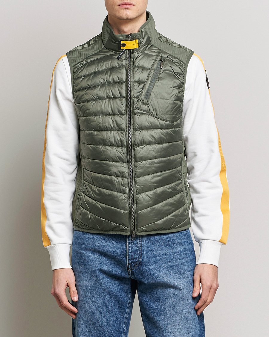 Herre | Veste | Parajumpers | Zavier Hybrid Vest Thyme