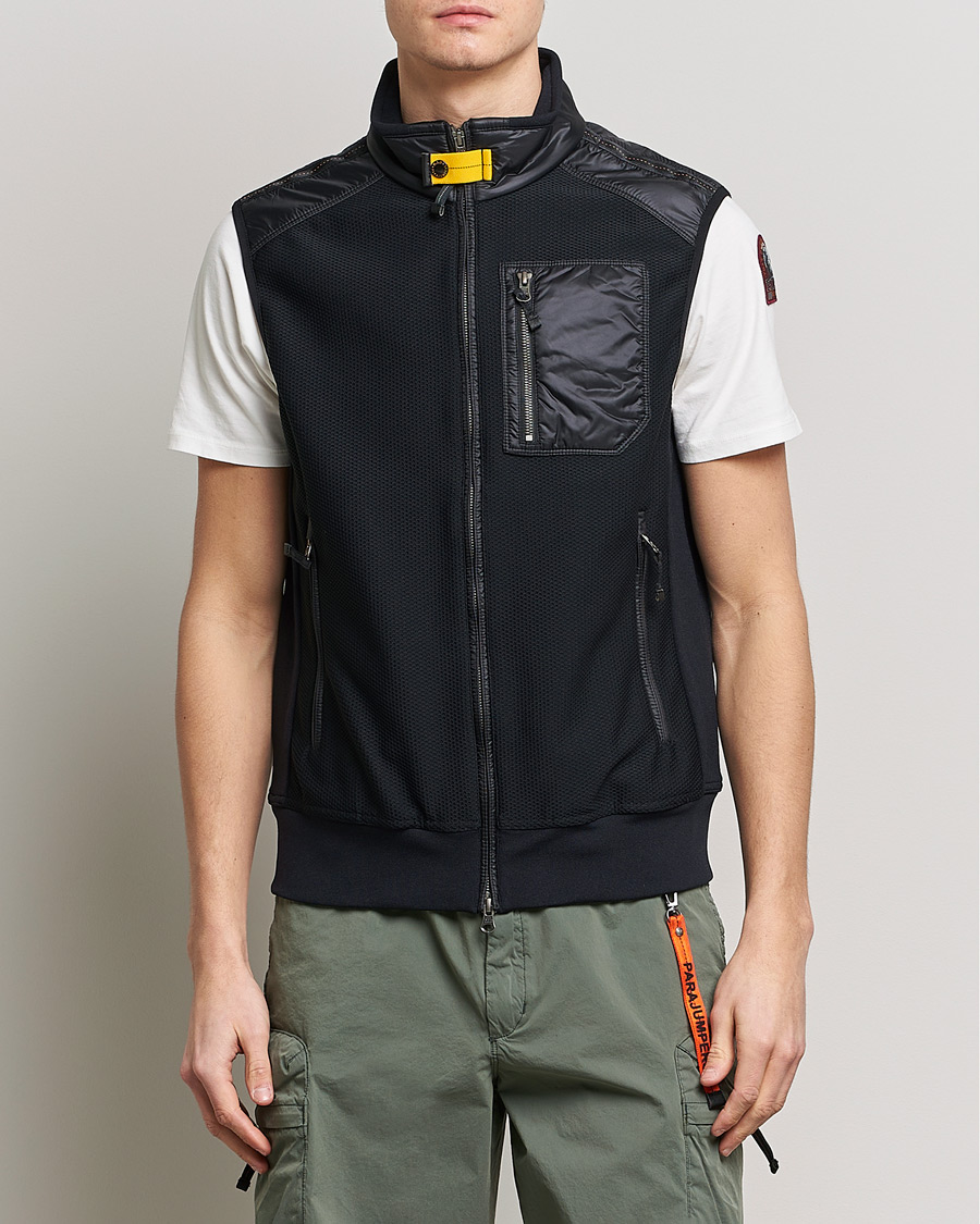 Herre | Parajumpers Jakker | Parajumpers | Ludo Cold Down Hybrid Vest Black