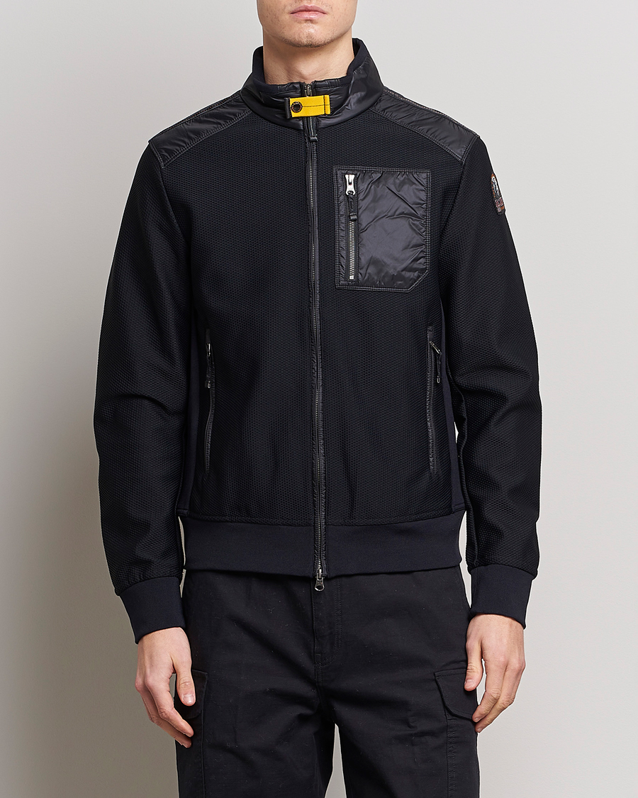 Herre | Tøj | Parajumpers | London Hybrid Cool Down Jacket Black