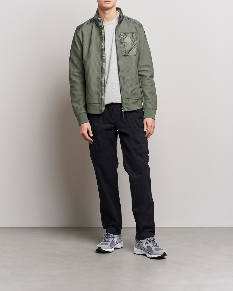Herre | Jakker | Parajumpers | London Hybrid Cool Down Jacket Thyme
