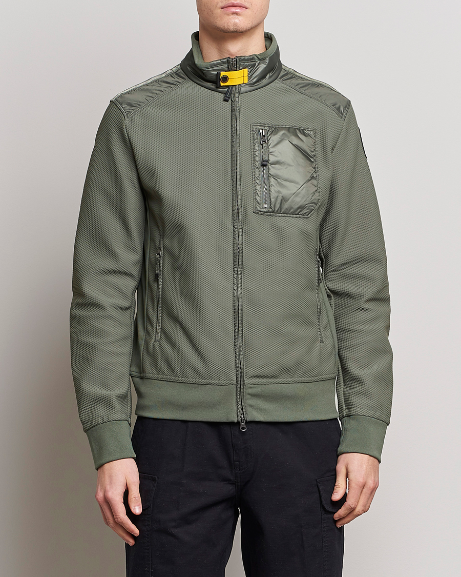 Herre |  | Parajumpers | London Hybrid Cool Down Jacket Thyme