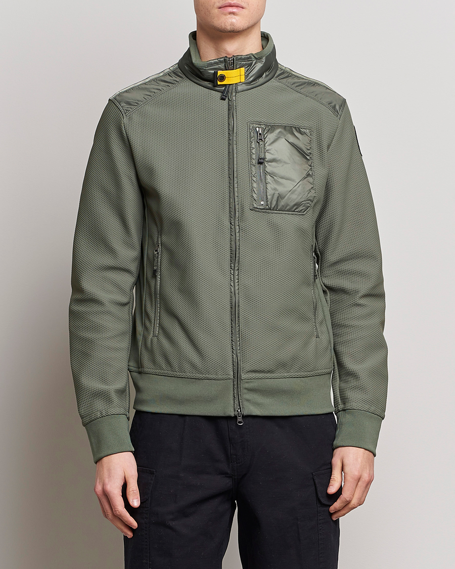 Herre | Jakker | Parajumpers | London Hybrid Cool Down Jacket Thyme