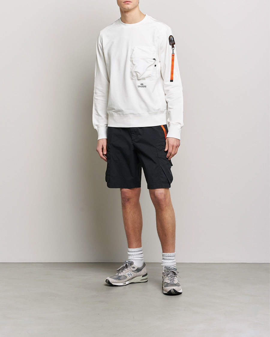 Herre | Trøjer | Parajumpers | Sabre Soft Crew Neck Sweatshirt Off White