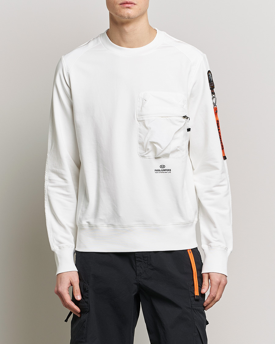 Parajumpers Sabre Soft Crew Off White -