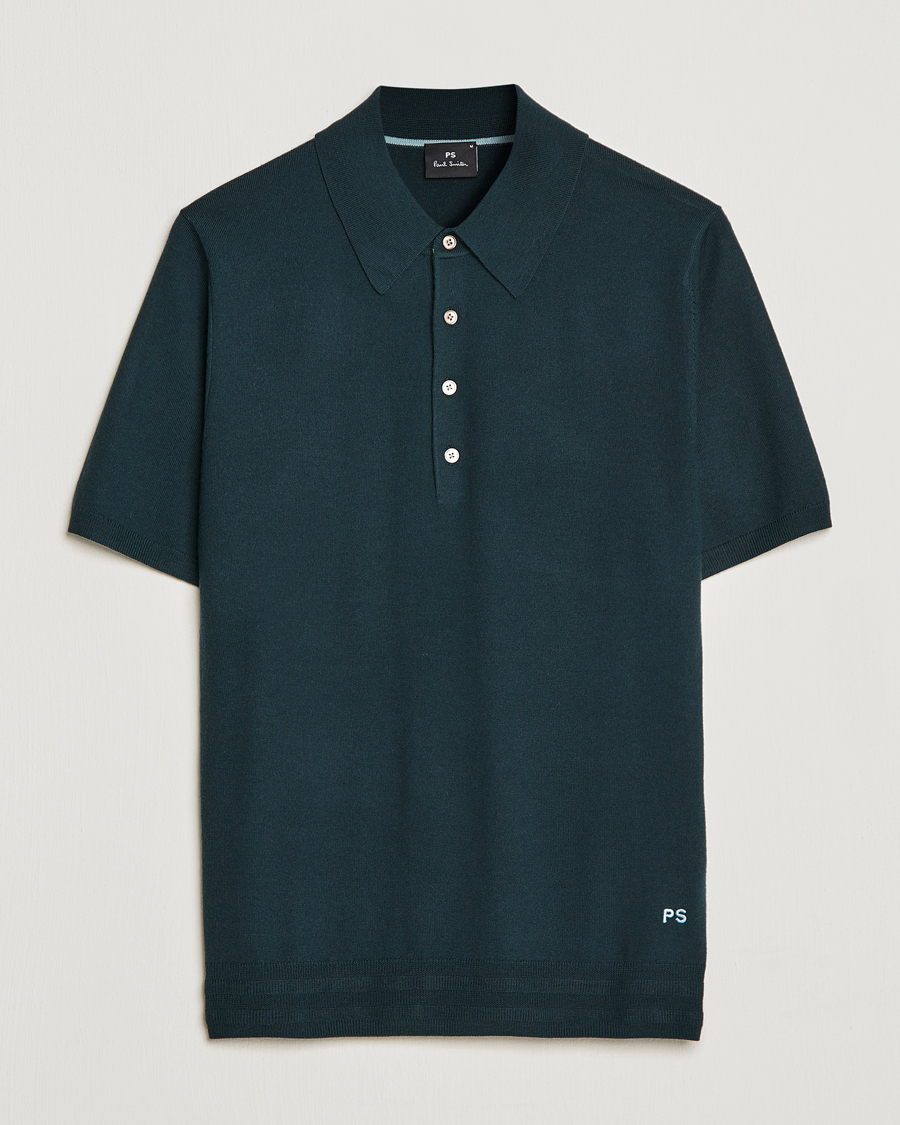 Herre | Trøjer | PS Paul Smith | Merino Wool Polo Green