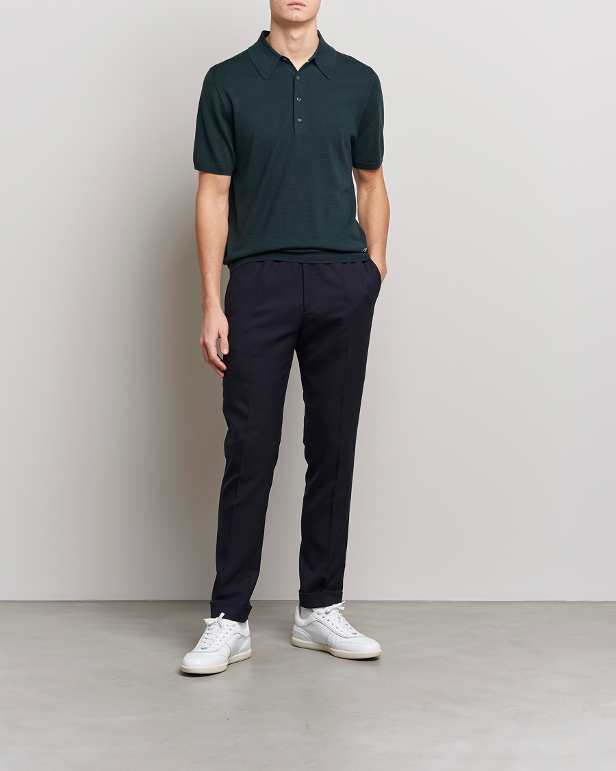 Herre | Trøjer | PS Paul Smith | Merino Wool Polo Green