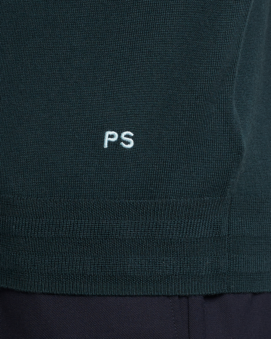 Herre | Trøjer | PS Paul Smith | Merino Wool Polo Green