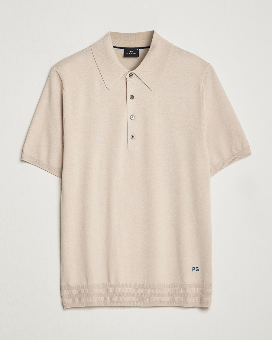 Herre | Trøjer | PS Paul Smith | Merino Wool Polo Brown