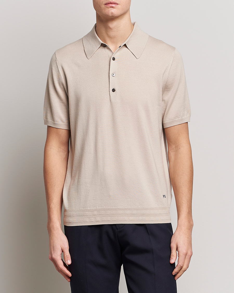 Herre | Trøjer | PS Paul Smith | Merino Wool Polo Brown
