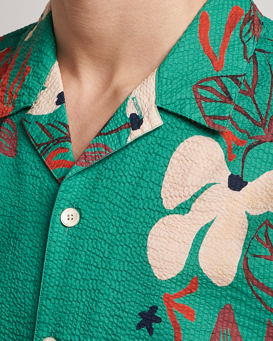 Herre | Skjorter | PS Paul Smith | Cotton Casual Fit Shirt Green