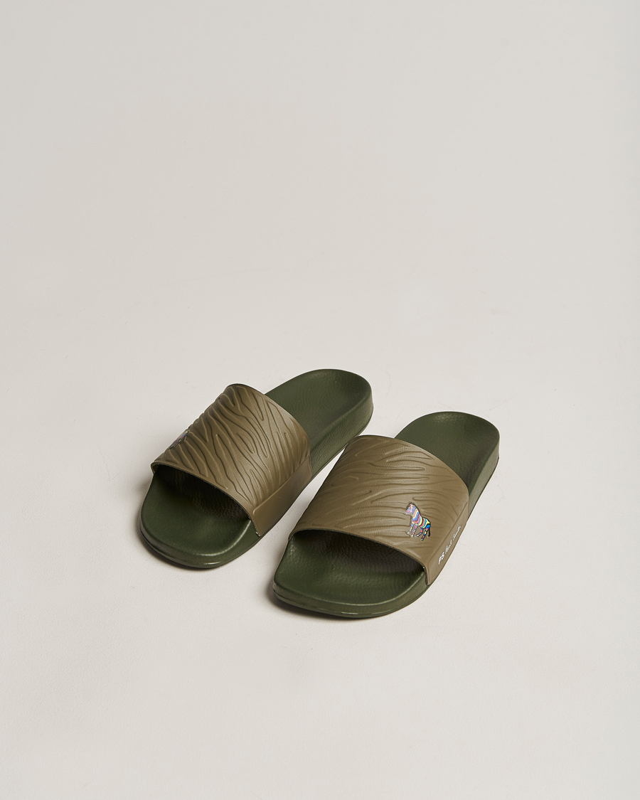 Herre | PS Paul Smith Nyro Zebra Sandal Green | PS Paul Smith | Nyro Zebra Sandal Green