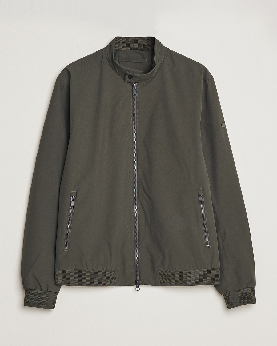 Herre | Jakker | Scandinavian Edition | Plain Waterproof Jacket Dark Olive