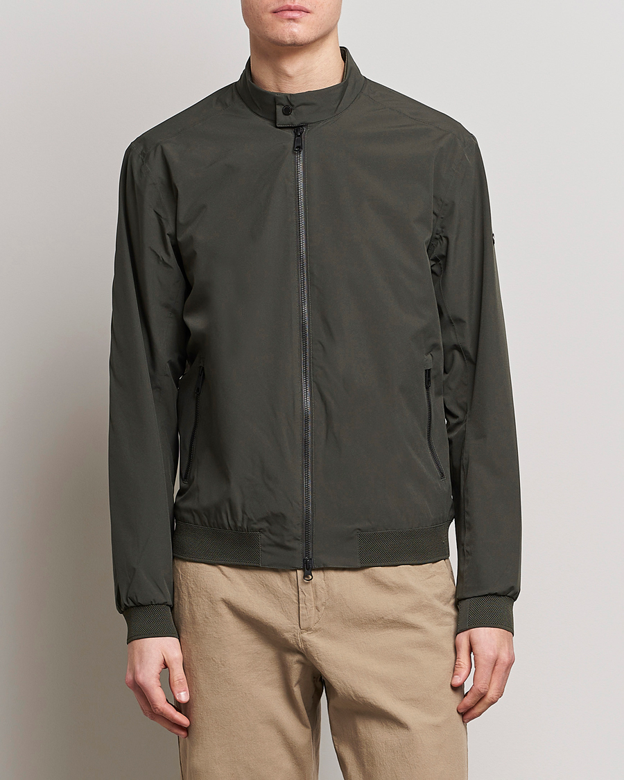 Herre | Scandinavian Edition | Scandinavian Edition | Plain Waterproof Jacket Dark Olive