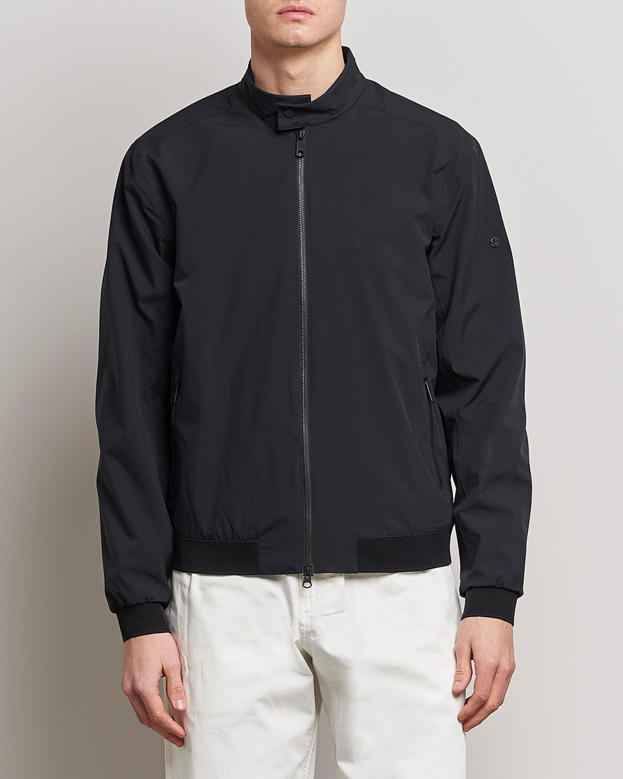 Herre | Tøj | Scandinavian Edition | Plain Waterproof Jacket Onyx