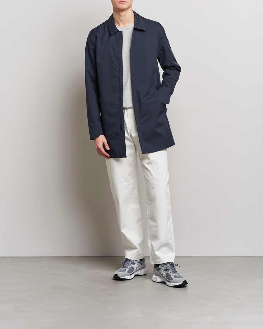Herre | Jakker | Scandinavian Edition | Key Waterproof Coat Midnight Blue