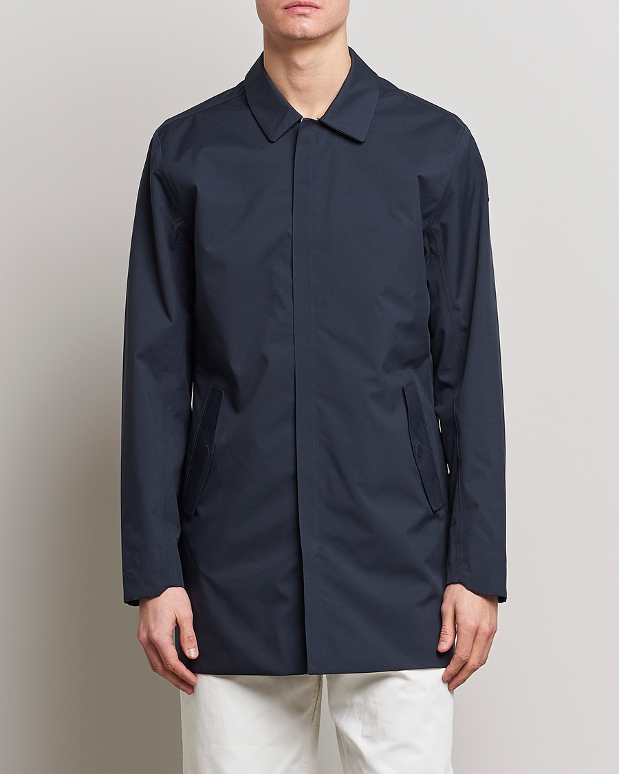 Herre | Jakker | Scandinavian Edition | Key Waterproof Coat Midnight Blue