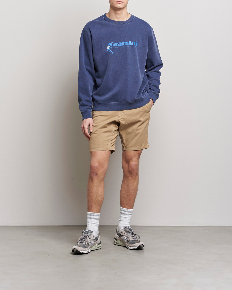 Herre | Trøjer | Gramicci | Dancing Man Sweatshirt Navy Pigment