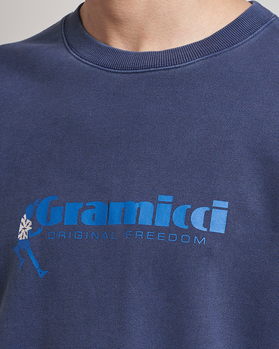 Herre | Trøjer | Gramicci | Dancing Man Sweatshirt Navy Pigment