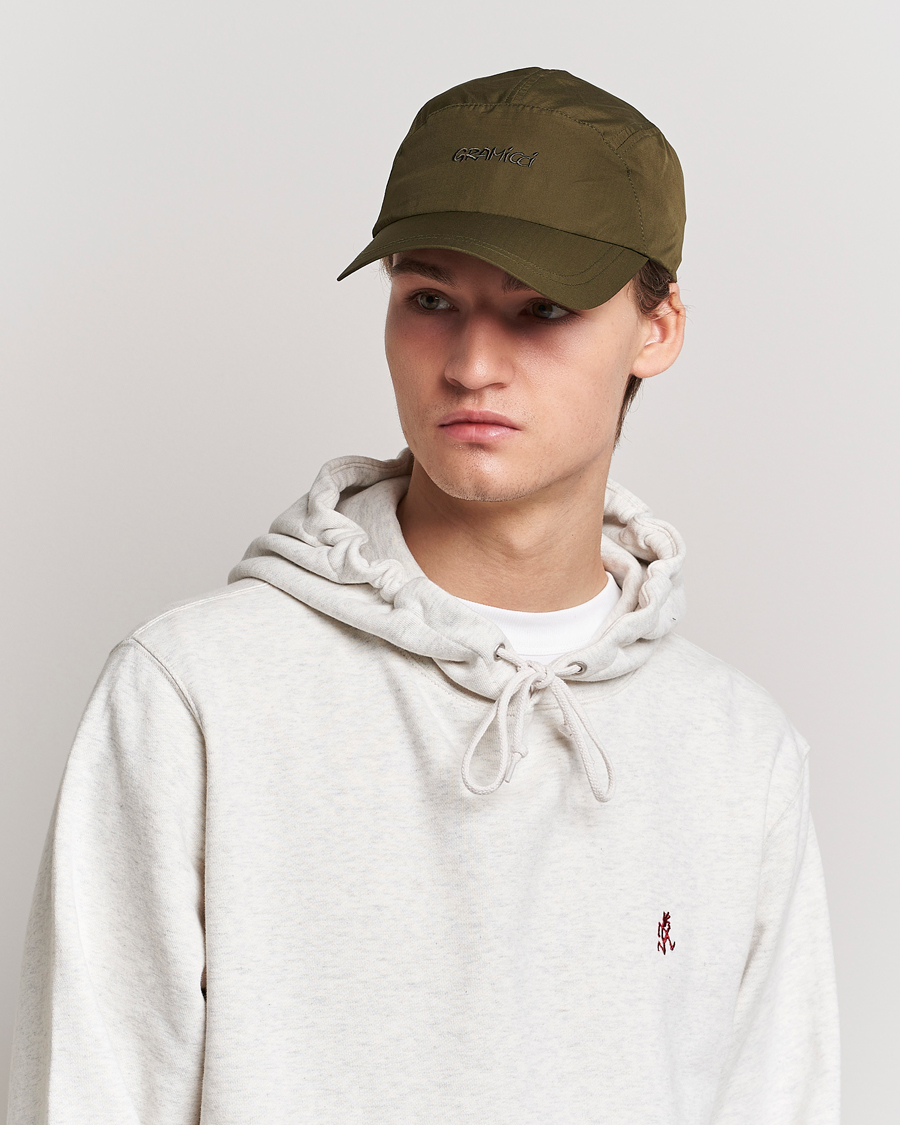 Herre | Gramicci Light Ripstop Strap Cap Olive | Gramicci | Light Ripstop Strap Cap Olive