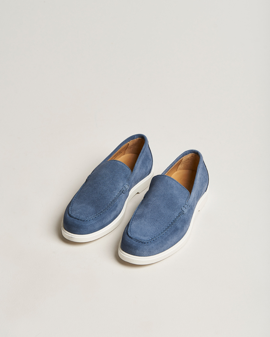 Herre | Loafers | Loake Shoemakers | Tuscany Suede Loafer Denim