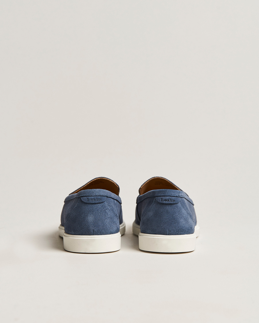 Herre | Loafers | Loake Shoemakers | Tuscany Suede Loafer Denim