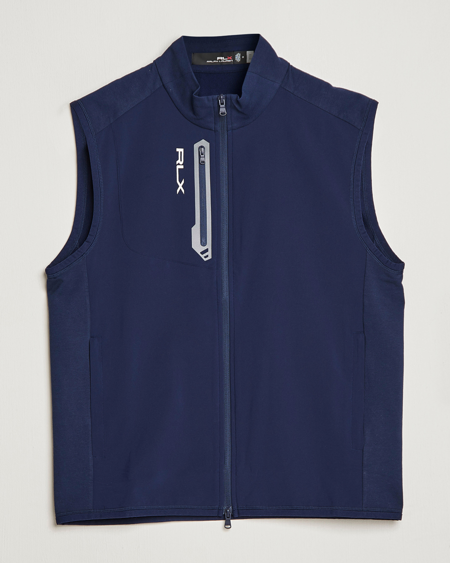 Herre | Trøjer | RLX Ralph Lauren | Tech Terry Vest Refined Navy