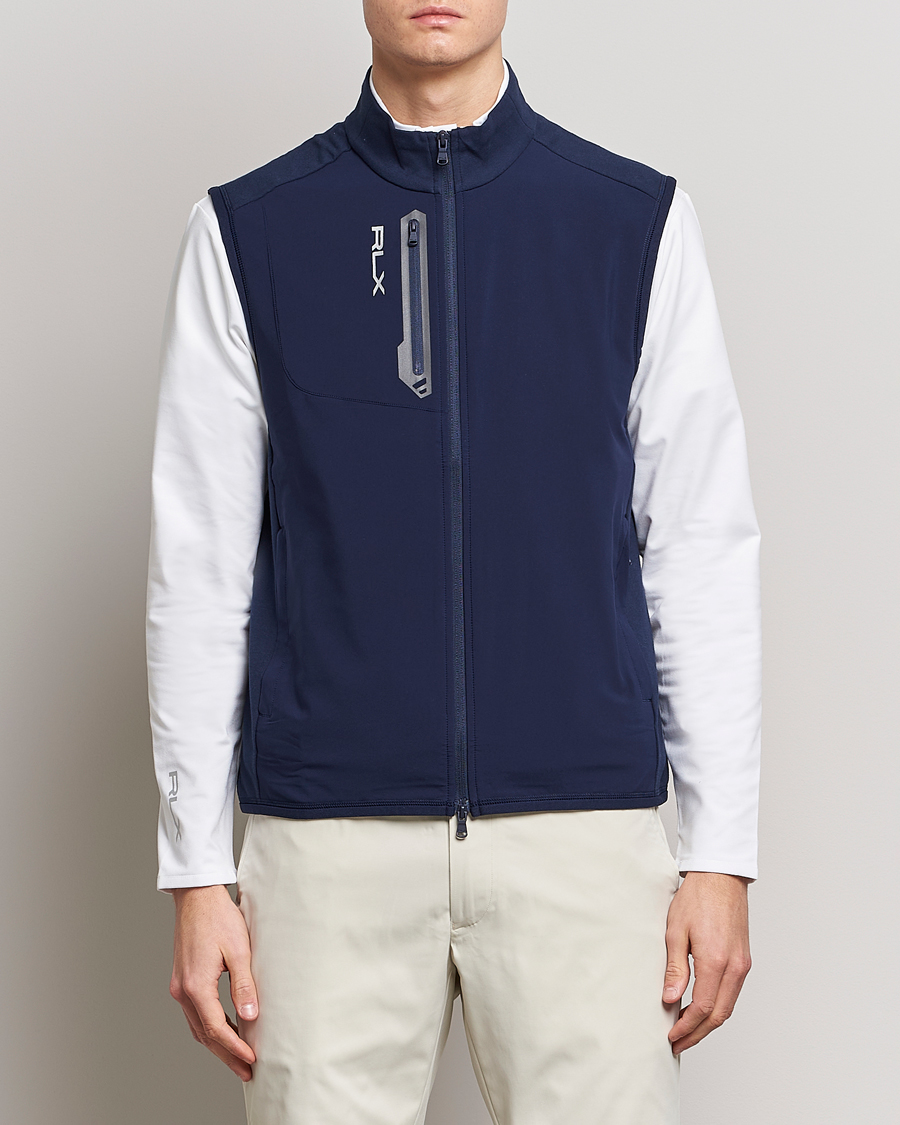 Herre | Trøjer | RLX Ralph Lauren | Tech Terry Vest Refined Navy