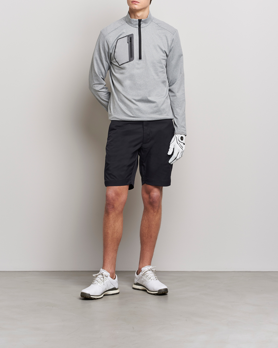 Herre | Trøjer | RLX Ralph Lauren | Luxury Jersey Half Zip Andover Heather