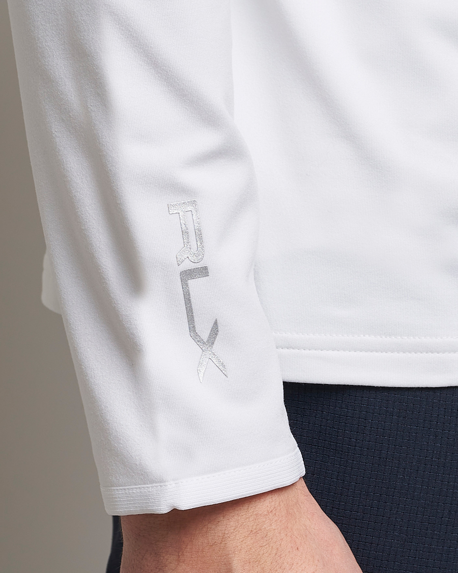 Herre | Trøjer | RLX Ralph Lauren | Jersey Half Zip Ceramic White