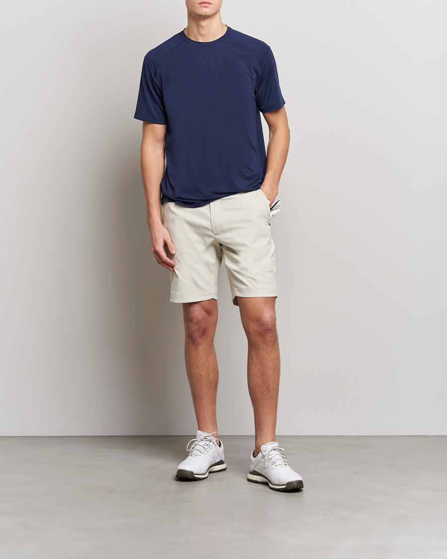 Herre | T-Shirts | RLX Ralph Lauren | Airflow Crew Neck T-Shirt Refined Navy