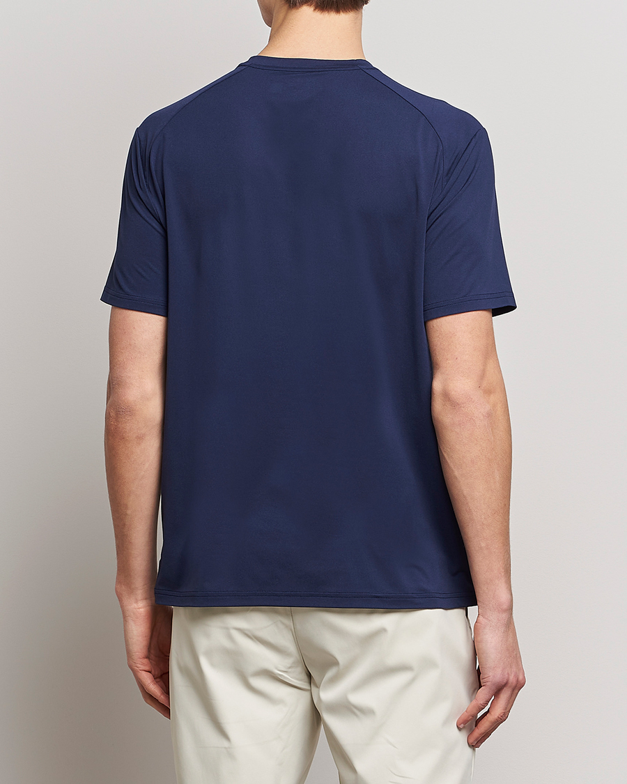 Herre | T-Shirts | RLX Ralph Lauren | Airflow Crew Neck T-Shirt Refined Navy