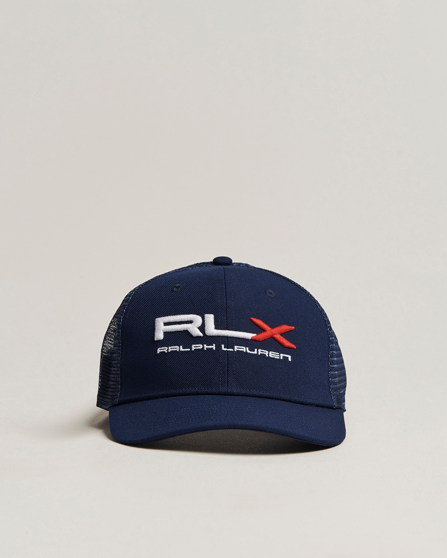 Herre | RLX Ralph Lauren Golf Trucker Cap French Navy | RLX Ralph Lauren | Golf Trucker Cap French Navy