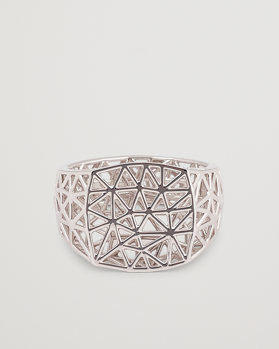 Herre | Tom Wood Mesh Ring Silver | Tom Wood | Mesh Ring Silver