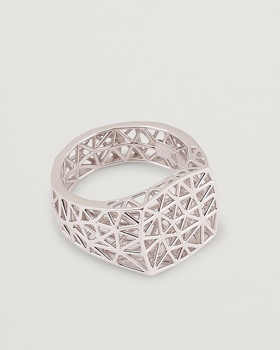 Herre | Tom Wood Mesh Ring Silver | Tom Wood | Mesh Ring Silver