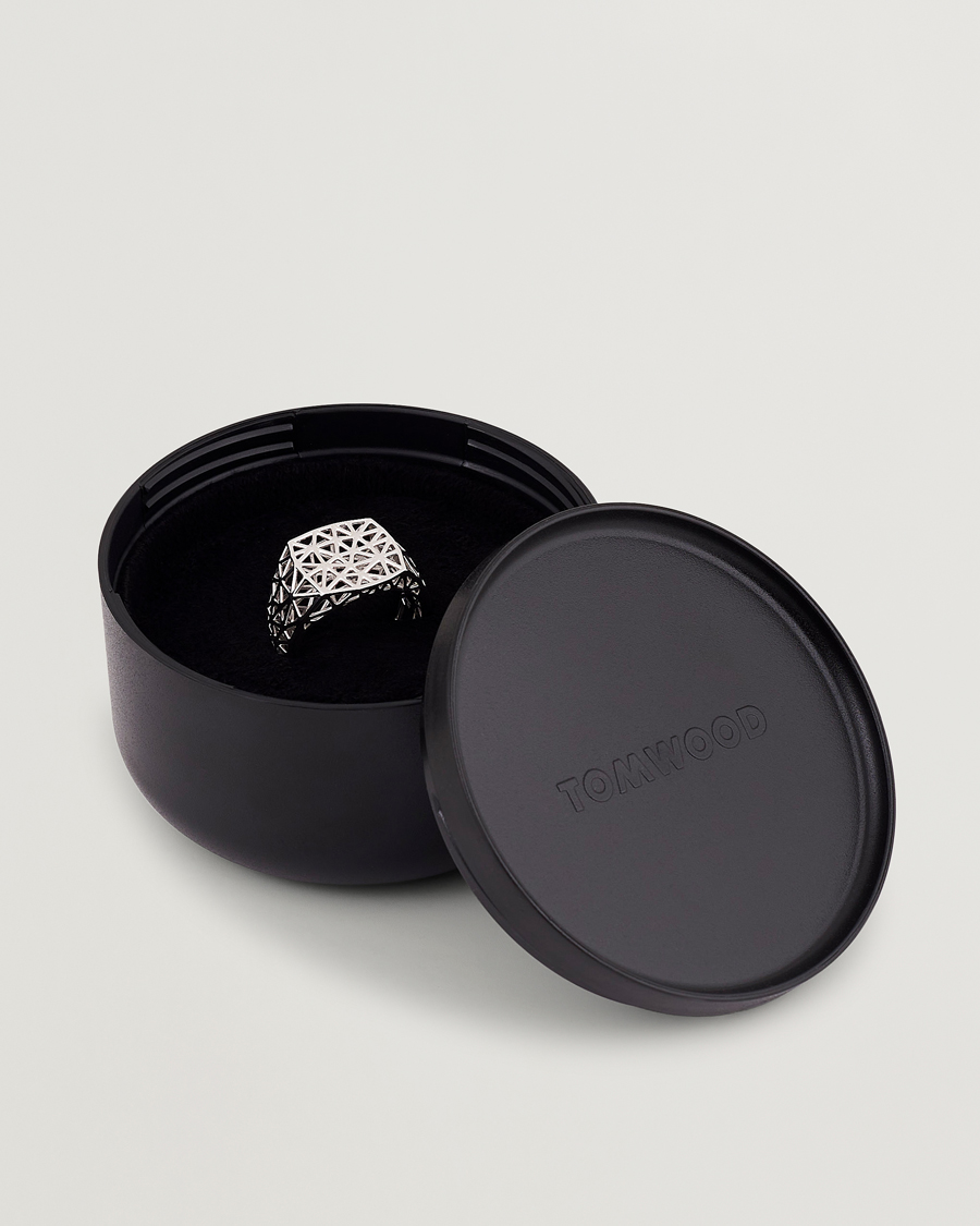 Herre | Tom Wood Mesh Ring Silver | Tom Wood | Mesh Ring Silver