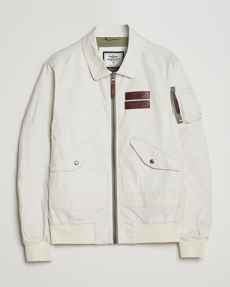 Herre | Jakker | Aeronautica Militare | Pilot Bomber Jacket Ice