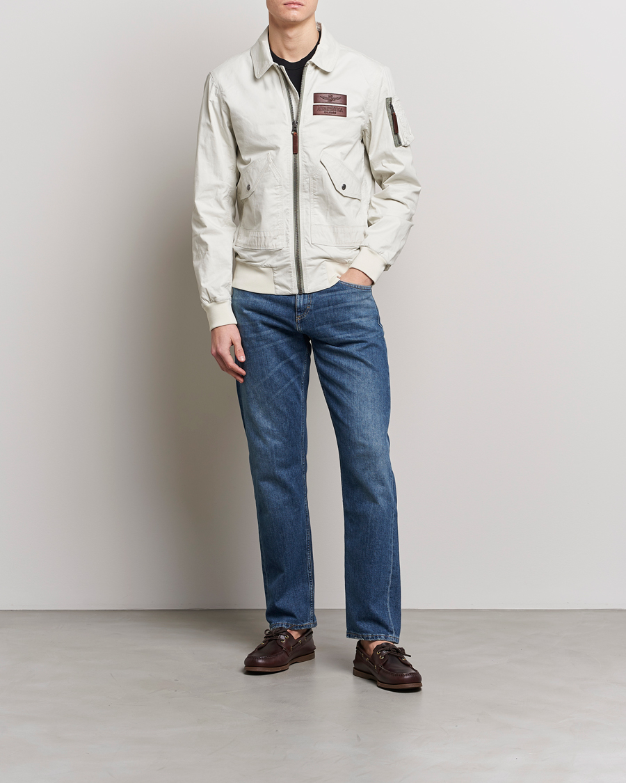 Herre | Jakker | Aeronautica Militare | Pilot Bomber Jacket Ice