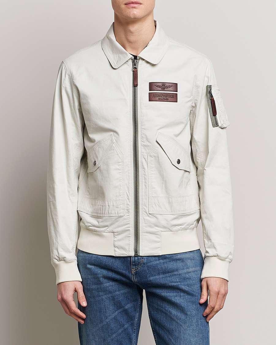 Herre | Jakker | Aeronautica Militare | Pilot Bomber Jacket Ice
