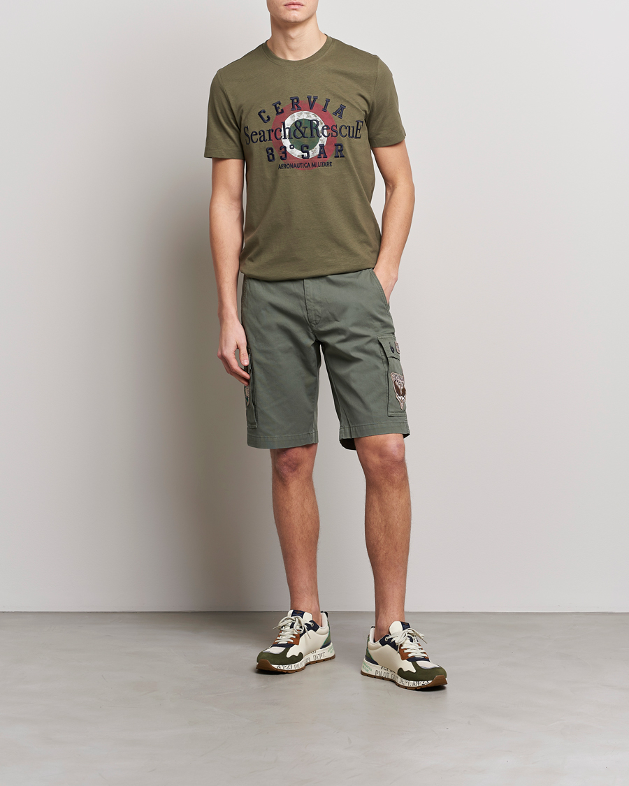 Herre | Shorts | Aeronautica Militare | Bermuda Tasconato Shorts Green