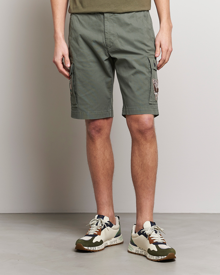 Herre | Shorts | Aeronautica Militare | Bermuda Tasconato Shorts Green