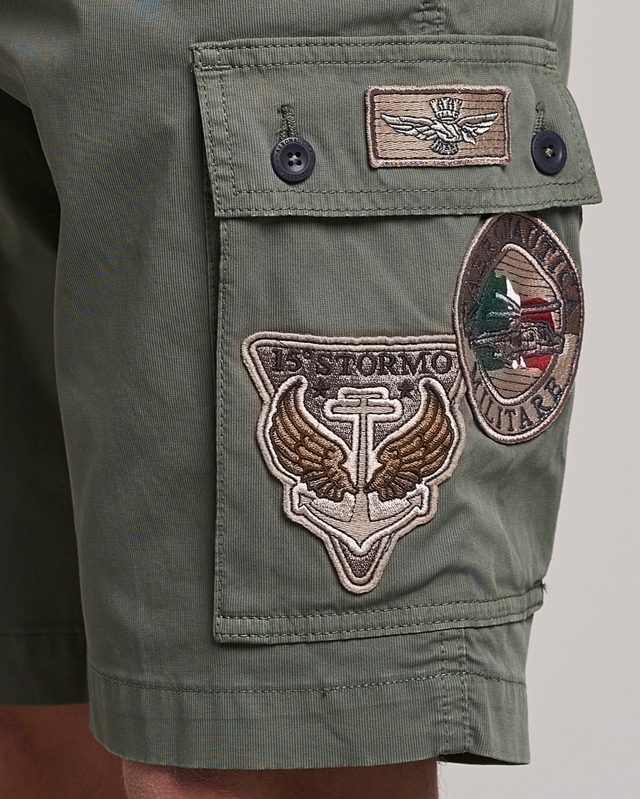 Herre | Shorts | Aeronautica Militare | Bermuda Tasconato Shorts Green