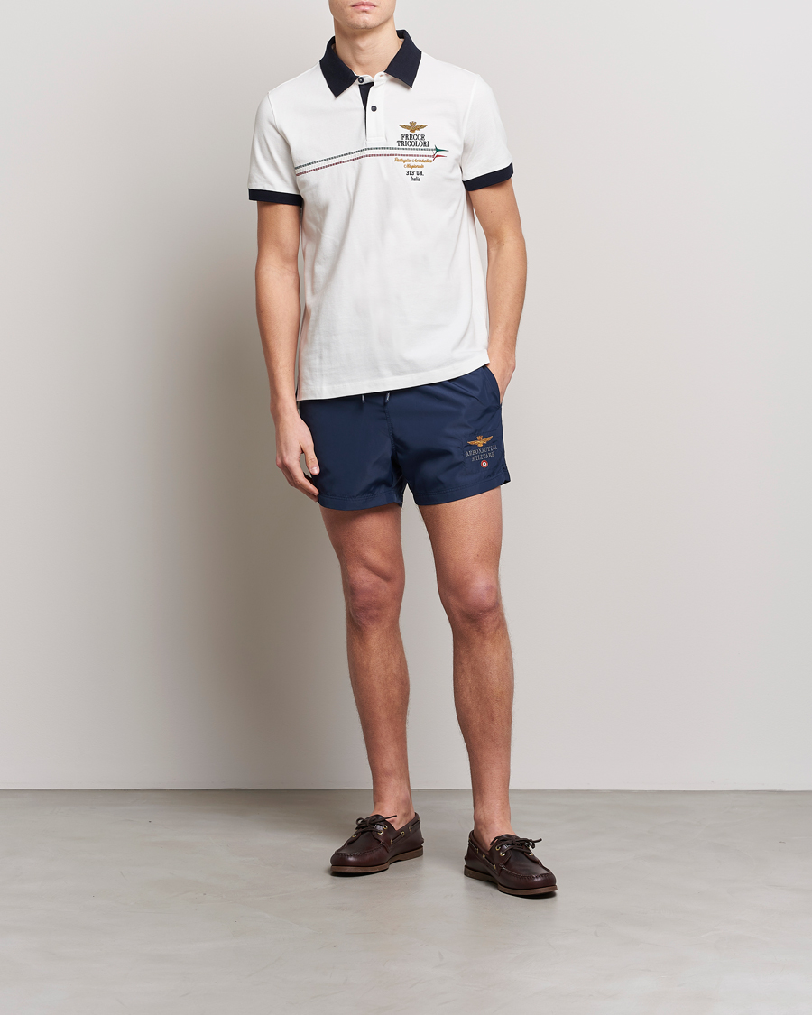 Herre | Badebukser | Aeronautica Militare | Costume Swim Shorts Navy