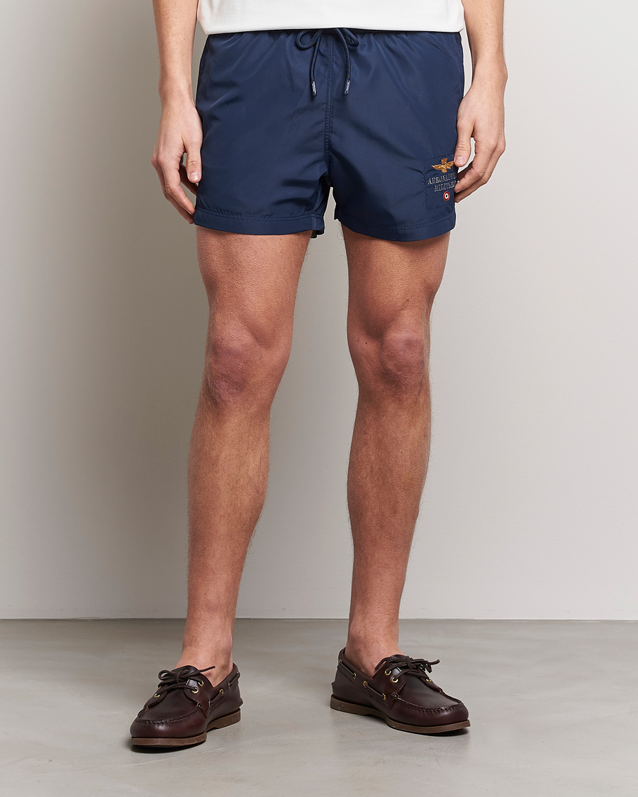 Herre | Badebukser | Aeronautica Militare | Costume Swim Shorts Navy